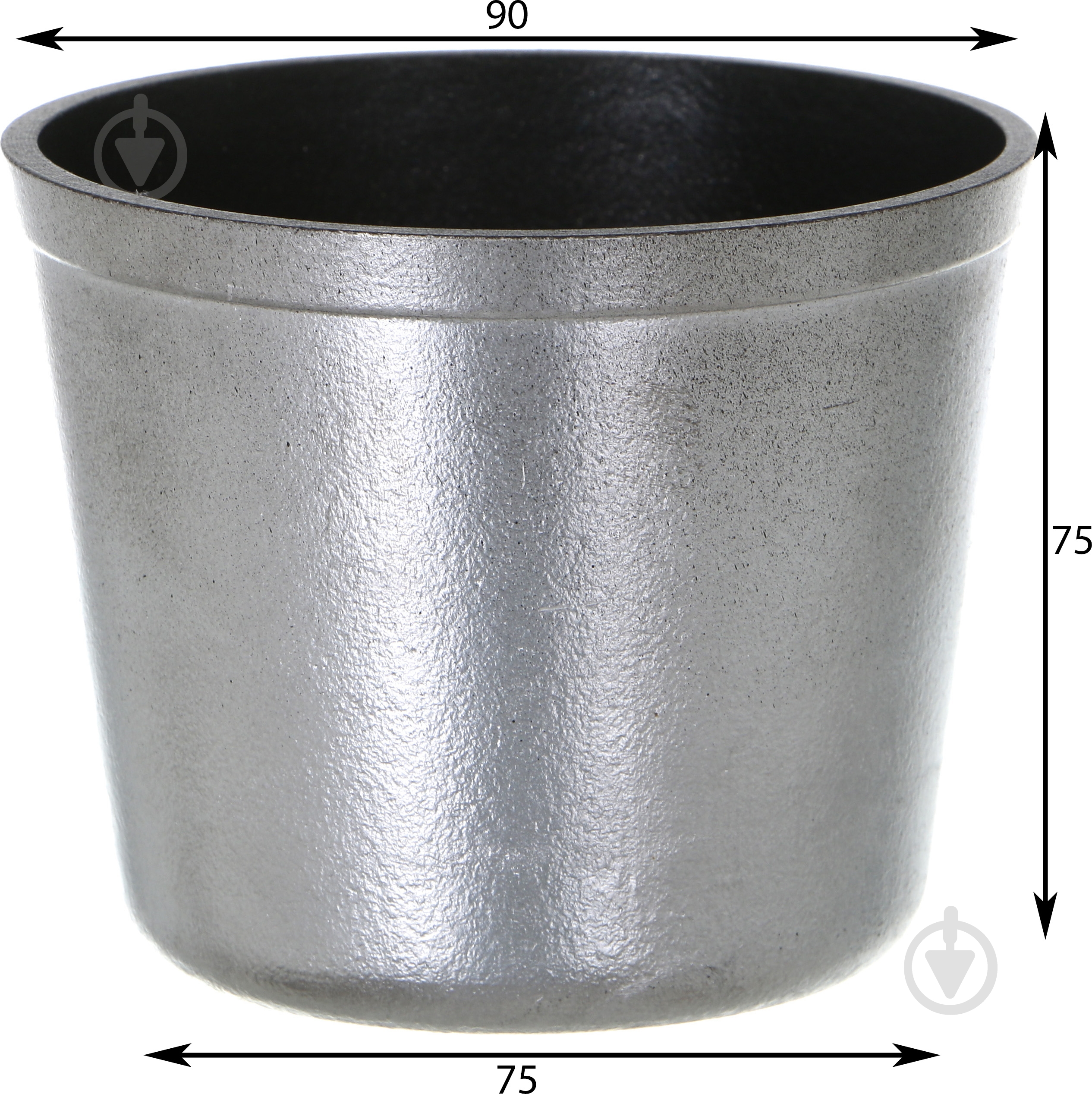 Форма для паски Силумін БЛФП0,33 - фото 2