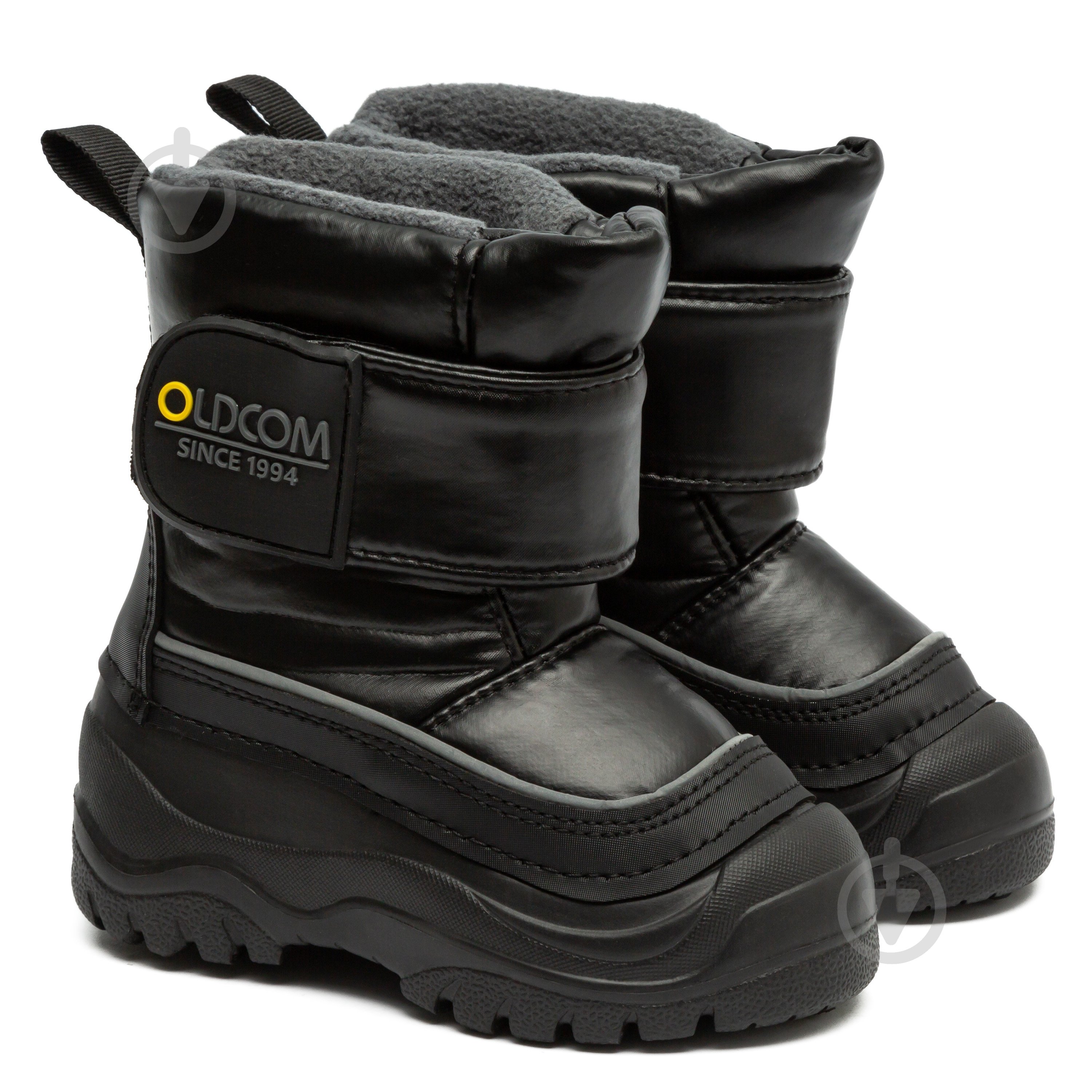 Сапожки зимние детские для мальчиков Oldcom FLUFFY размер 22 02 черный - фото 2