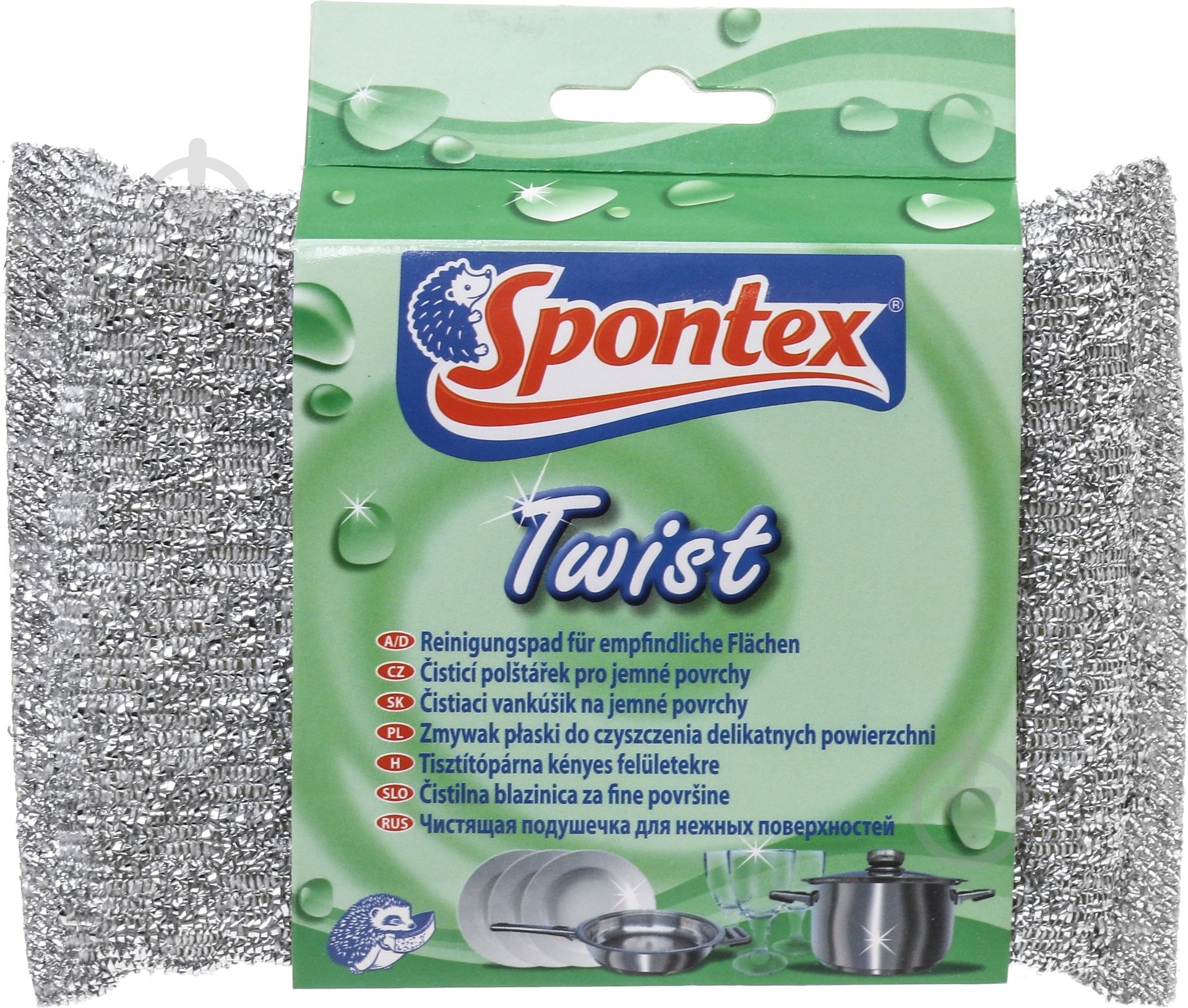 Губка для посуду SPONTEX для кухні Twist 1 шт. - фото 1