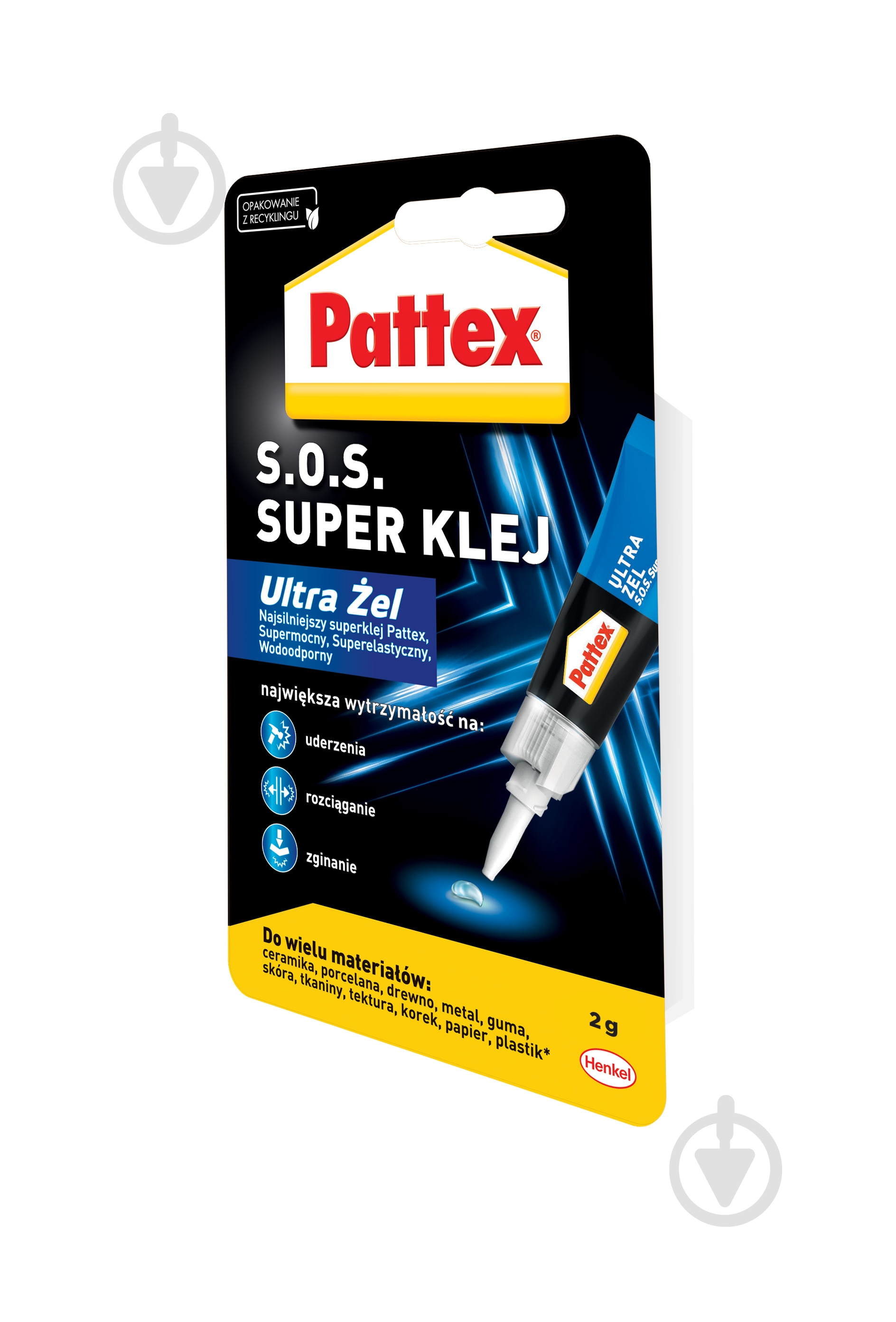 Суперклей-гель Pattex блистер 2 г 1471937 - фото 2