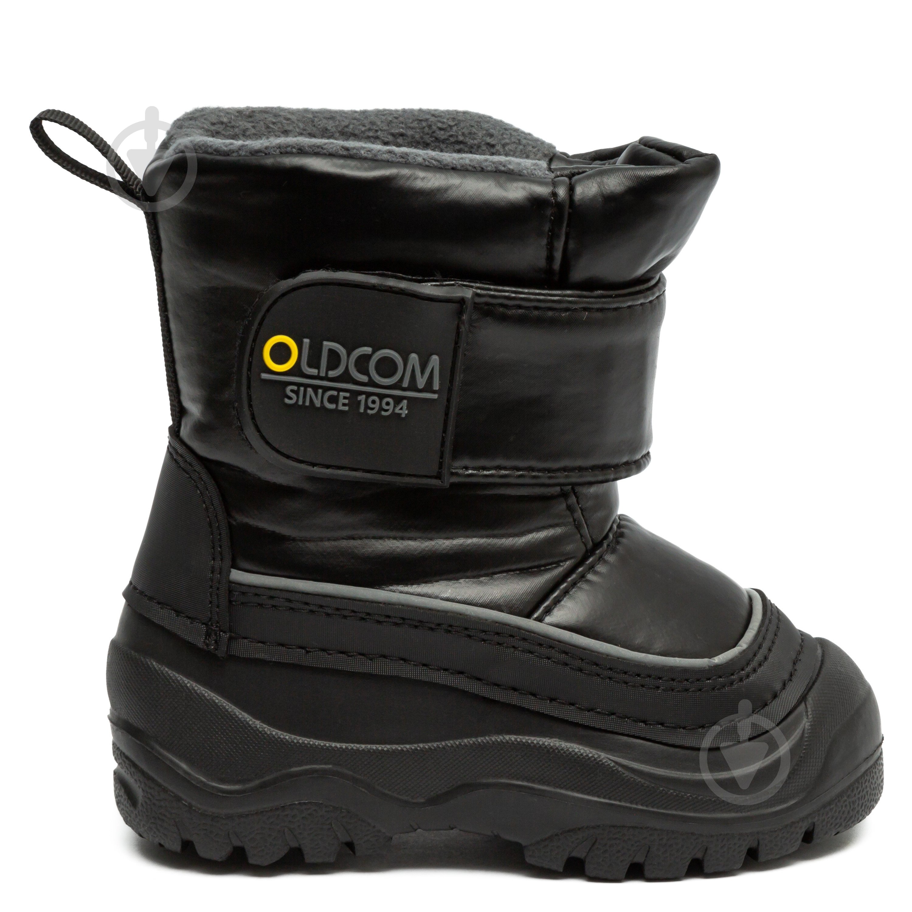 Сапожки зимние детские для мальчиков Oldcom FLUFFY размер 28 02 черный - фото 1 Сапожки зимние детские для мальчиков Oldcom FLUFFY размер 28 02 черный - фото 1