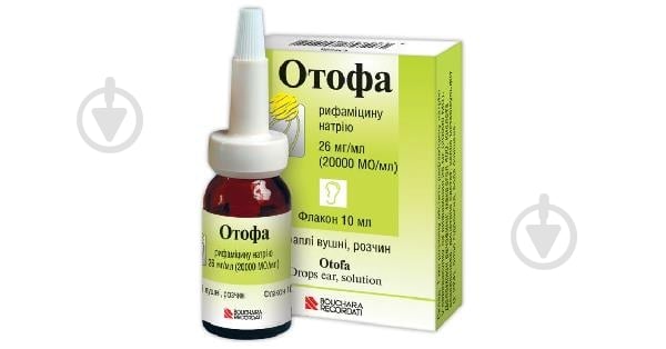 Отофа крапли 26 мг/мл 10 мл - фото 1 Отофа крапли 26 мг/мл 10 мл - фото 1