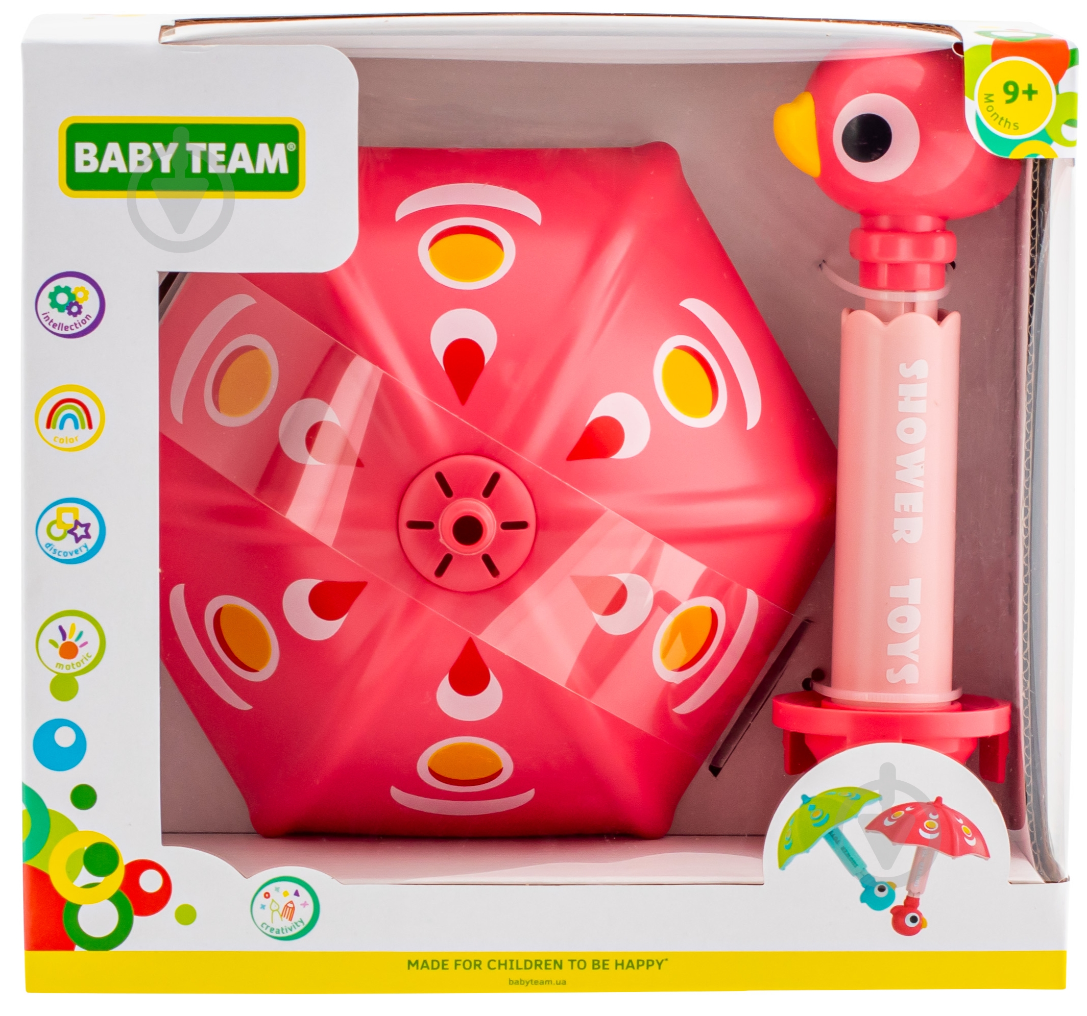 Іграшка для ванни Baby Team Парасолька в асортименті 9032 - фото 1