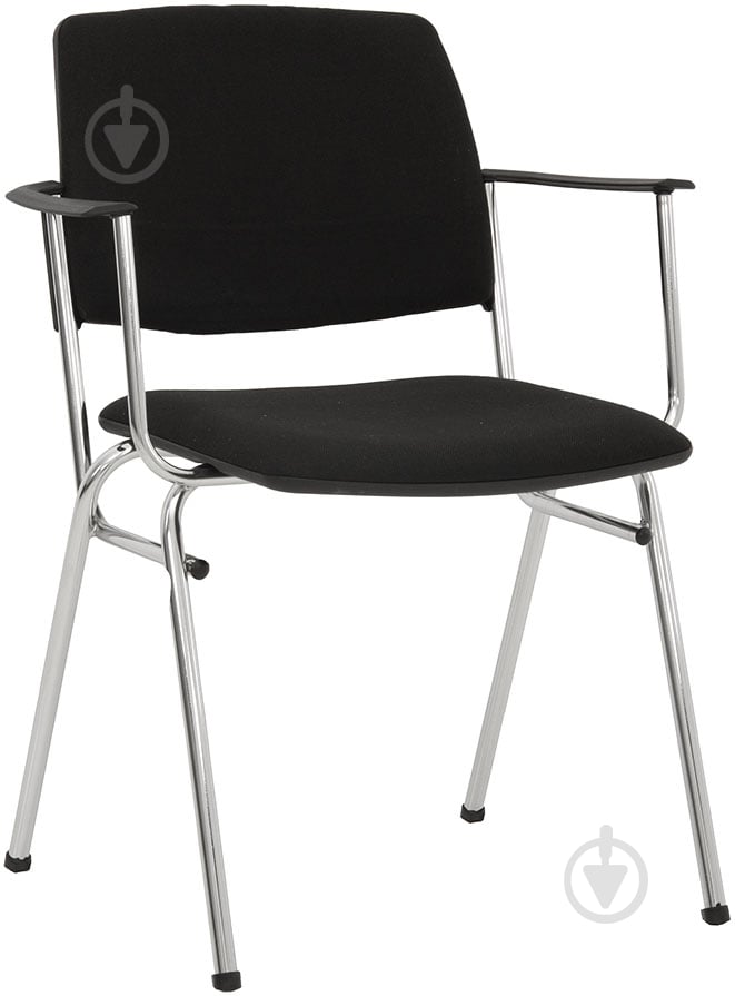 Стул Nowy Styl Isit ARM Chrome C-11 черный - фото 1 Стул Nowy Styl Isit ARM Chrome C-11 черный - фото 1