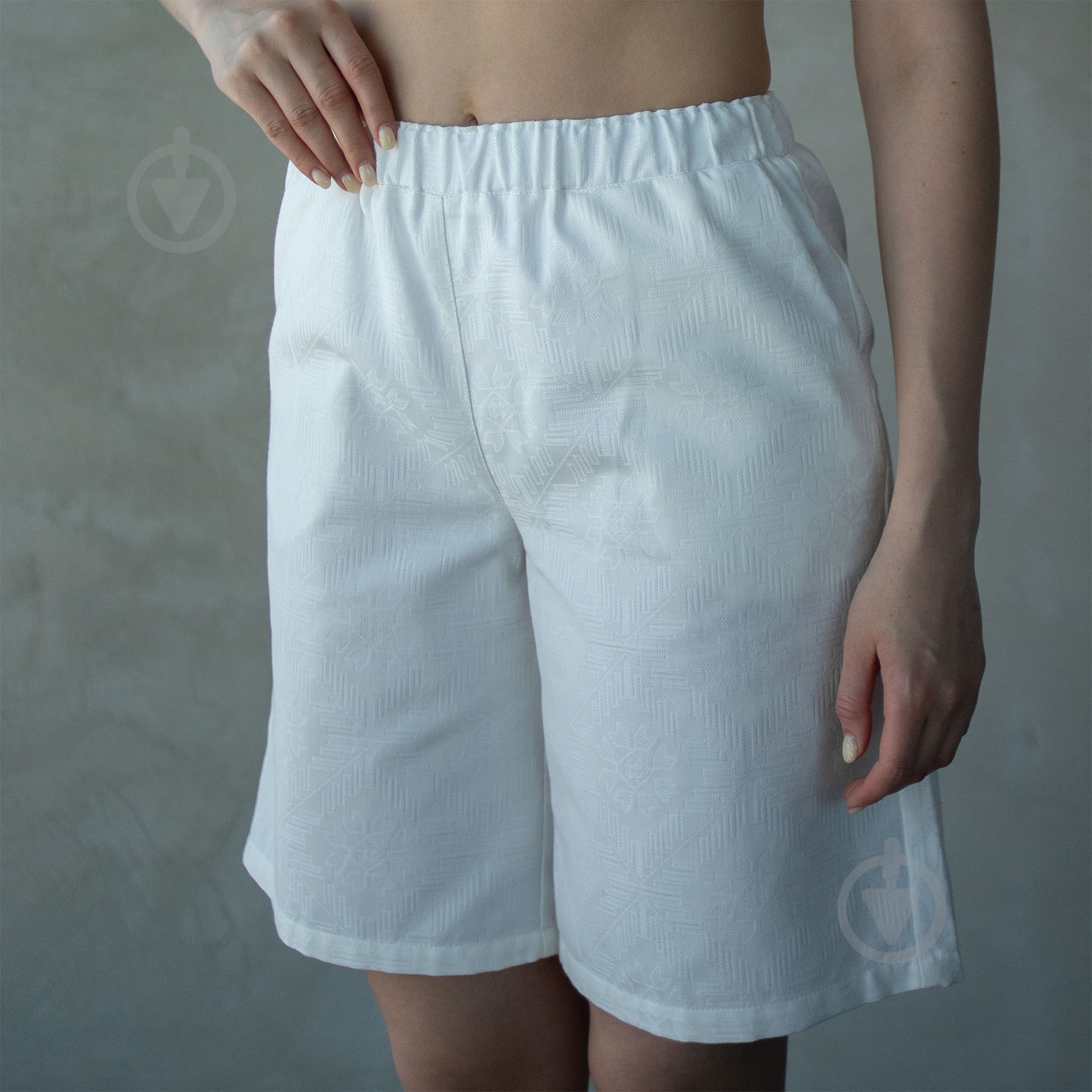 Шорты женские Эдельвика 03-25/00 р. M молочный - фото 4 Шорты женские Эдельвика 03-25/00 р. M молочный - фото 4