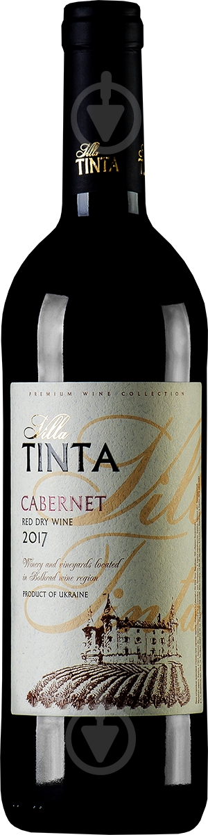 Вино VILLA TINTA Cabernet червоне сухе 0,75 л - фото 1 Вино VILLA TINTA Cabernet червоне сухе 0,75 л - фото 1