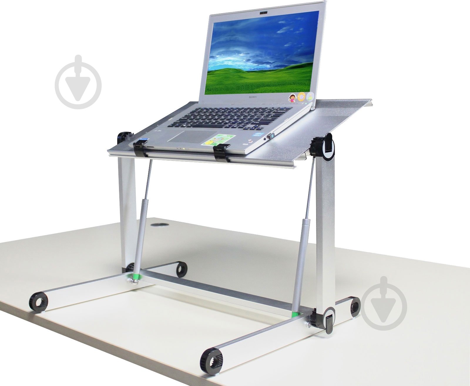 Столик для ноутбука UFT S3 silver - фото 1 Столик для ноутбука UFT S3 silver - фото 1