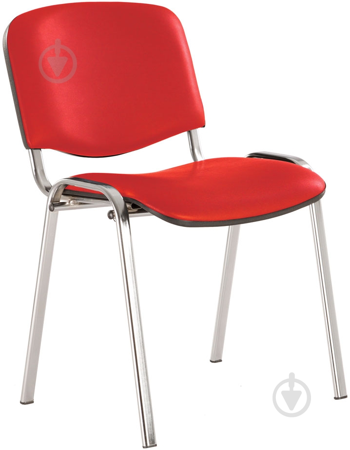Стул Nowy Styl ISO-17 Chrome V-27 красный - фото 1