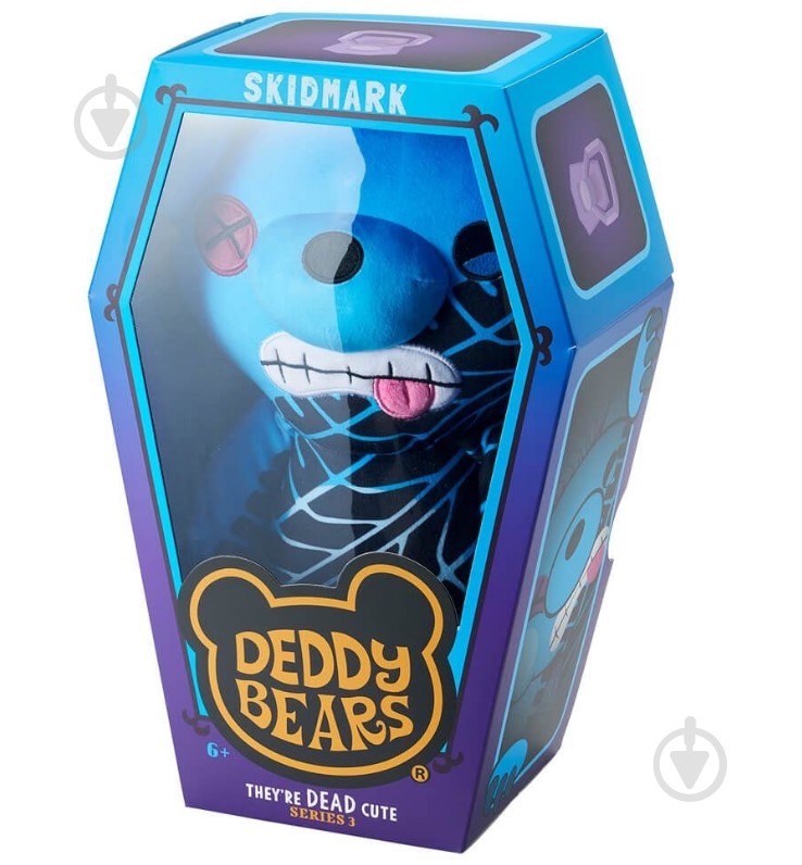М'яка іграшка DEDDY BEARS Skidmark Серія-3 DB31202 - фото 2 М'яка іграшка DEDDY BEARS Skidmark Серія-3 DB31202 - фото 2