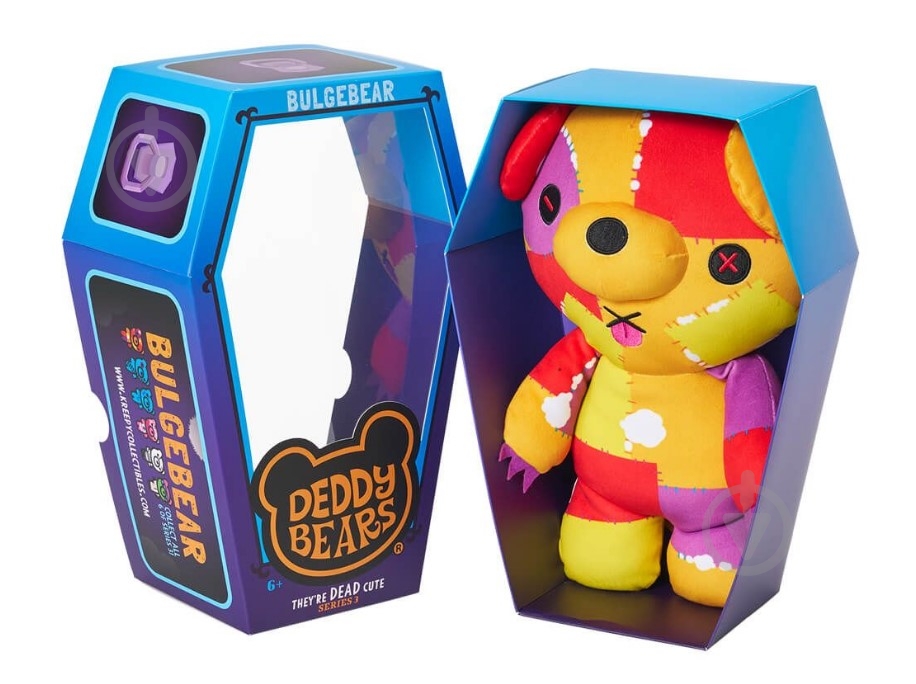 Мягкая игрушка DEDDY BEARS Bulgebear Серия-3 DB31203 - фото 1 Мягкая игрушка DEDDY BEARS Bulgebear Серия-3 DB31203 - фото 1