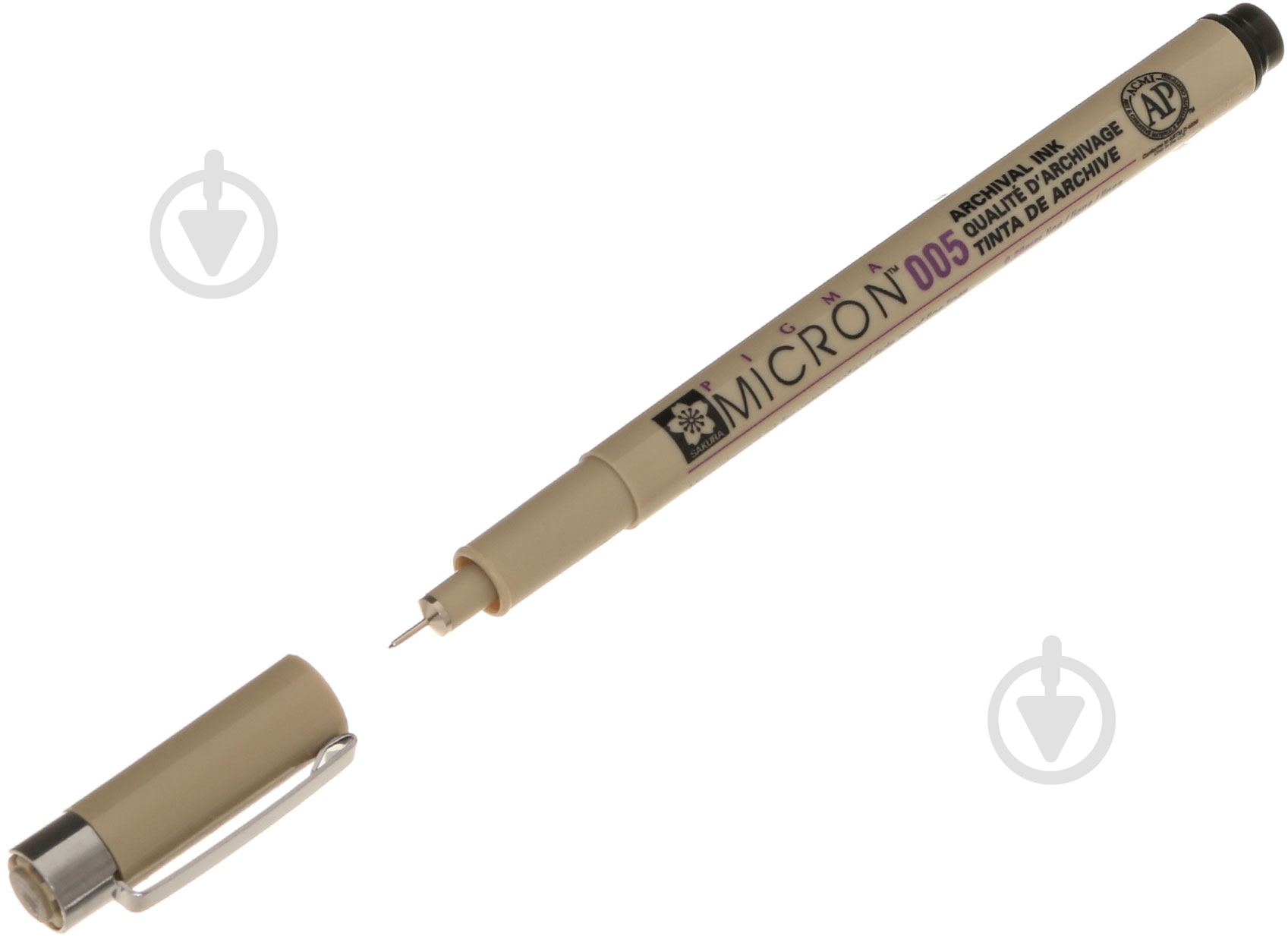 Линер PIGMA Micron (0.05) Черный  0,2 мм SAKURA - фото 2