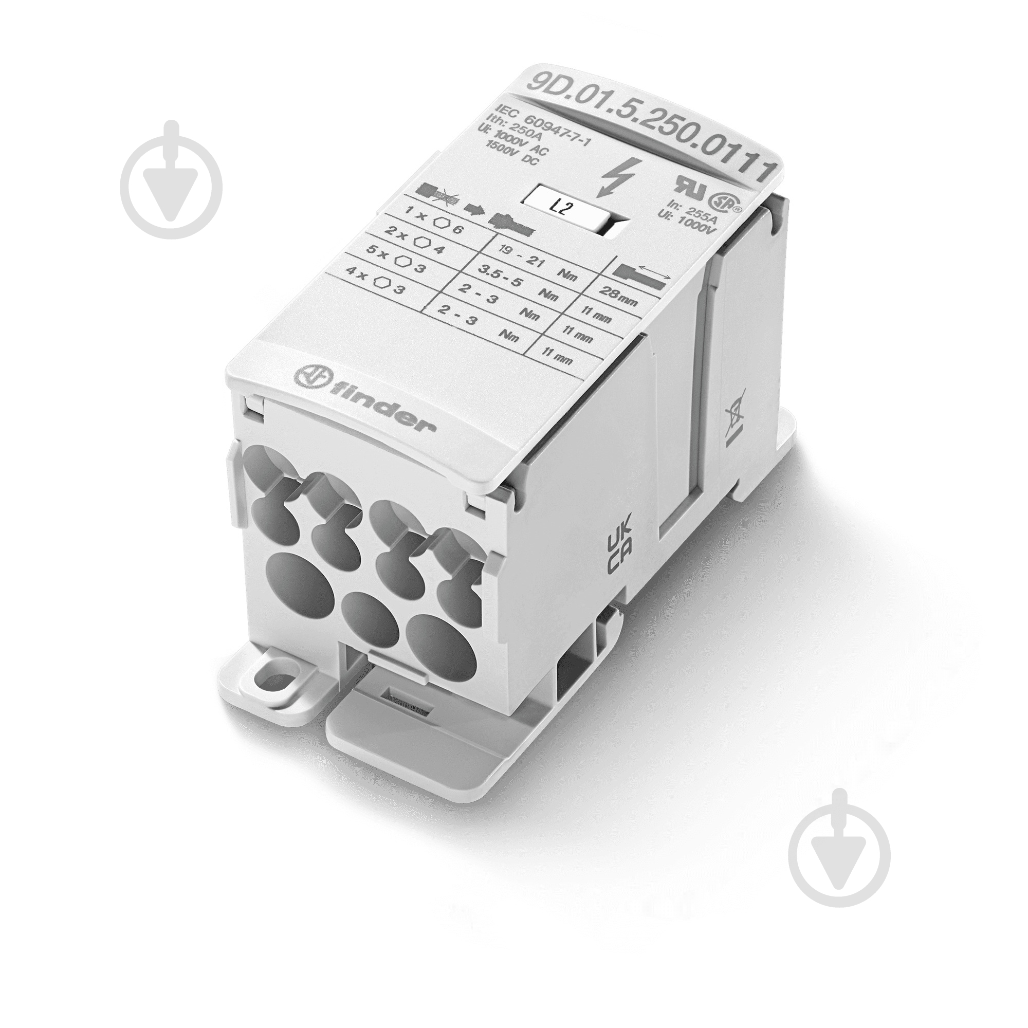 Блок розподільчий клемний Finder AC/DC 9D0154000111 - фото 1