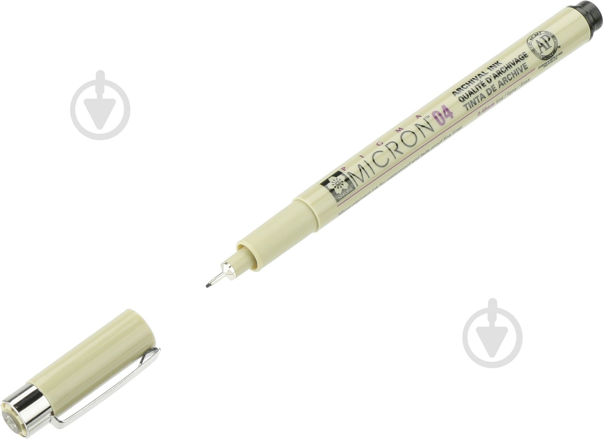 Линер PIGMA Micron (0.4) Черный  0,4 мм SAKURA - фото 2