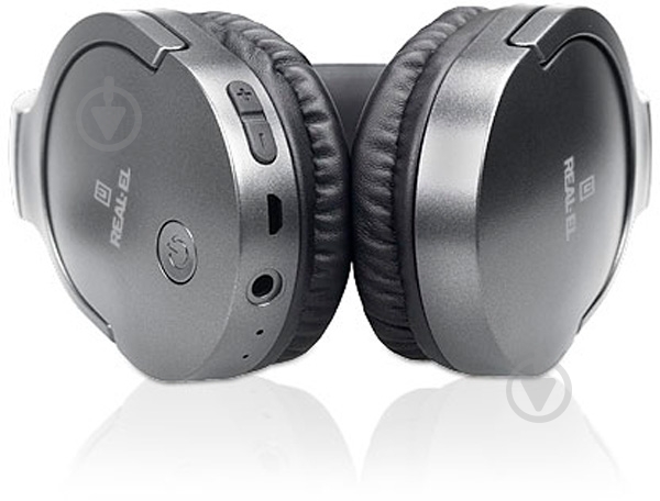 Наушники Real-el GD-855 Bluetooth GunMetal black - фото 5 Наушники Real-el GD-855 Bluetooth GunMetal black - фото 5