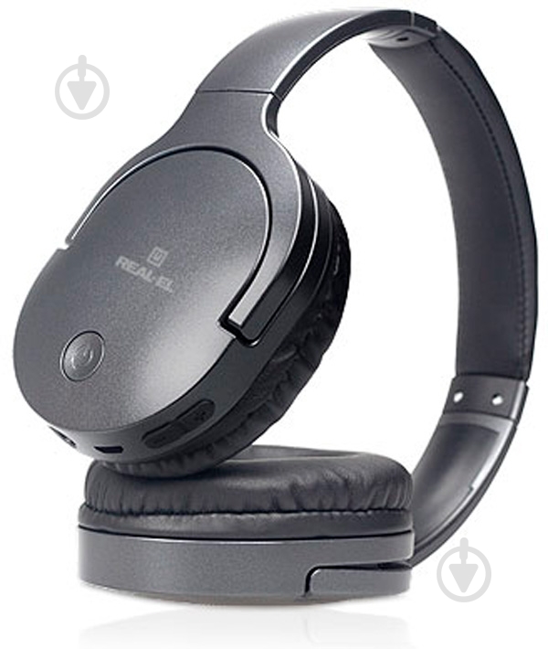 Наушники Real-el GD-855 Bluetooth GunMetal black - фото 4 Наушники Real-el GD-855 Bluetooth GunMetal black - фото 4