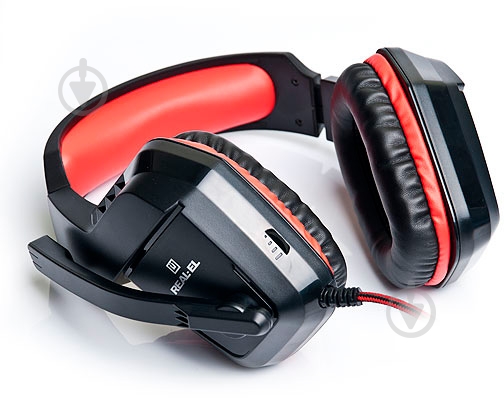Наушники Real-el GDX-7550 black/red (EL124100029) - фото 6 Наушники Real-el GDX-7550 black/red (EL124100029) - фото 6