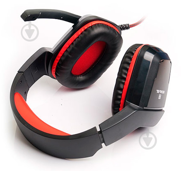 Наушники Real-el GDX-7550 black/red (EL124100029) - фото 5 Наушники Real-el GDX-7550 black/red (EL124100029) - фото 5
