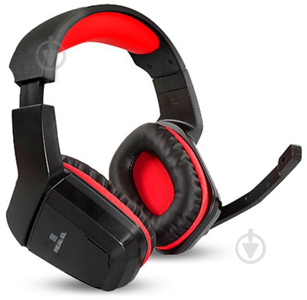 Наушники Real-el GDX-7550 black/red (EL124100029) - фото 4 Наушники Real-el GDX-7550 black/red (EL124100029) - фото 4