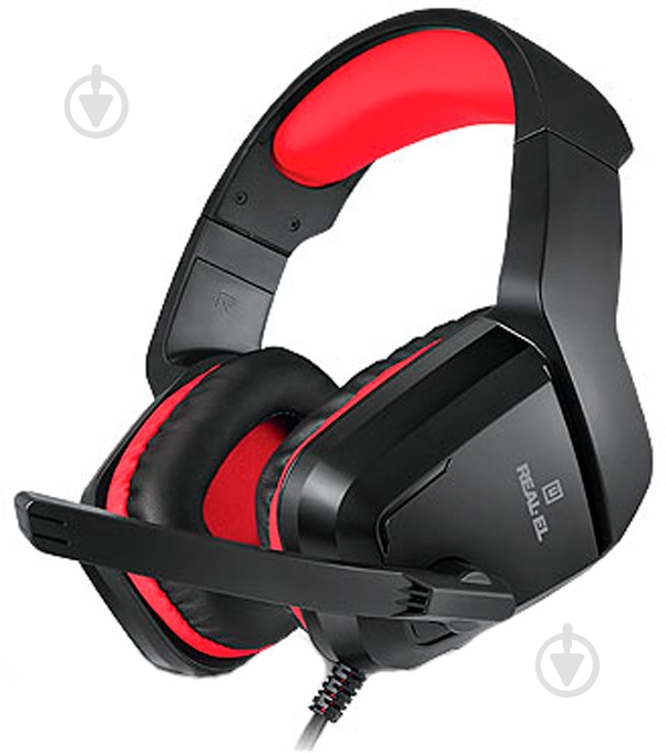 Наушники Real-el GDX-7550 black/red (EL124100029) - фото 1 Наушники Real-el GDX-7550 black/red (EL124100029) - фото 1