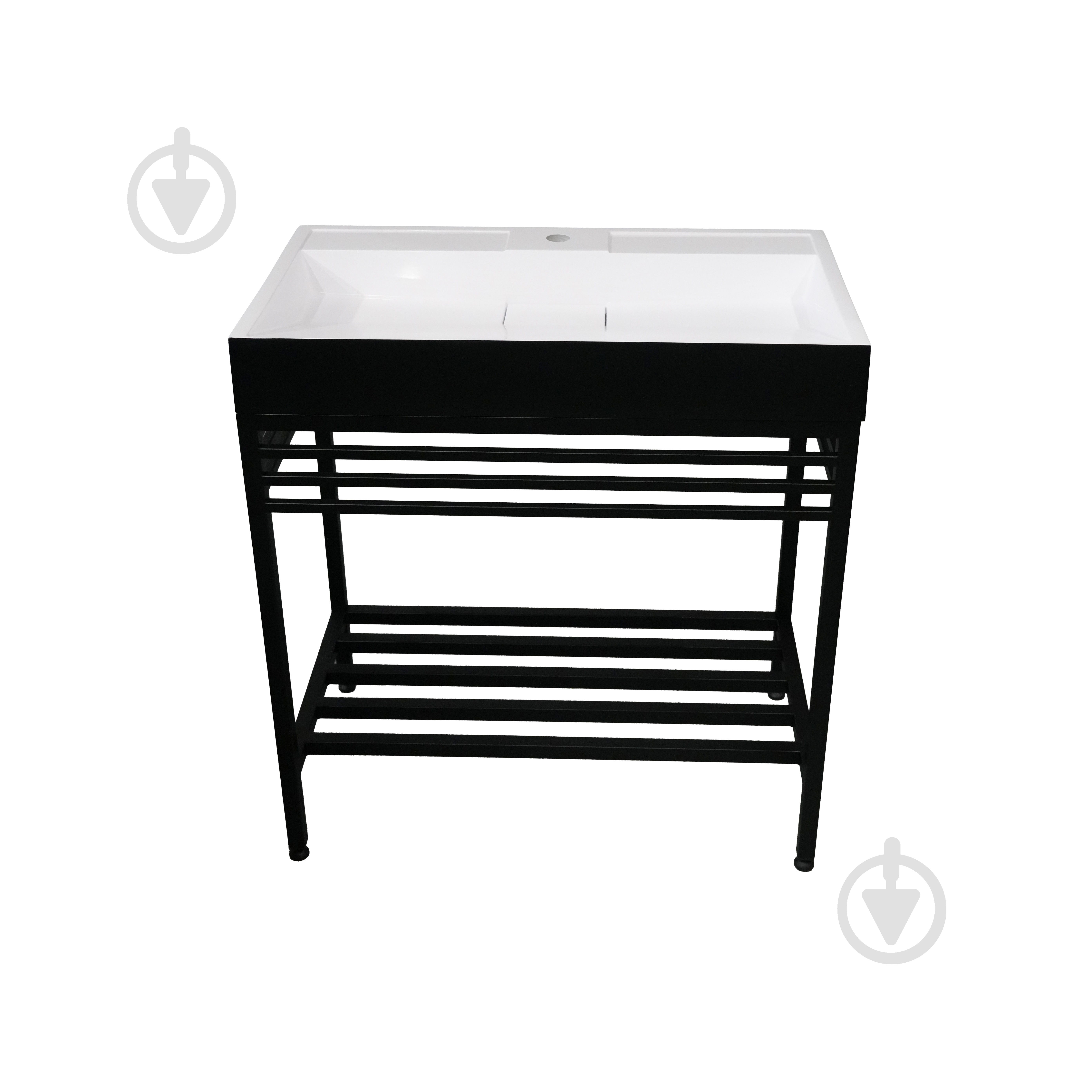 Умивальник Adamant VISION 70 700x450х125 Black/White - фото 6