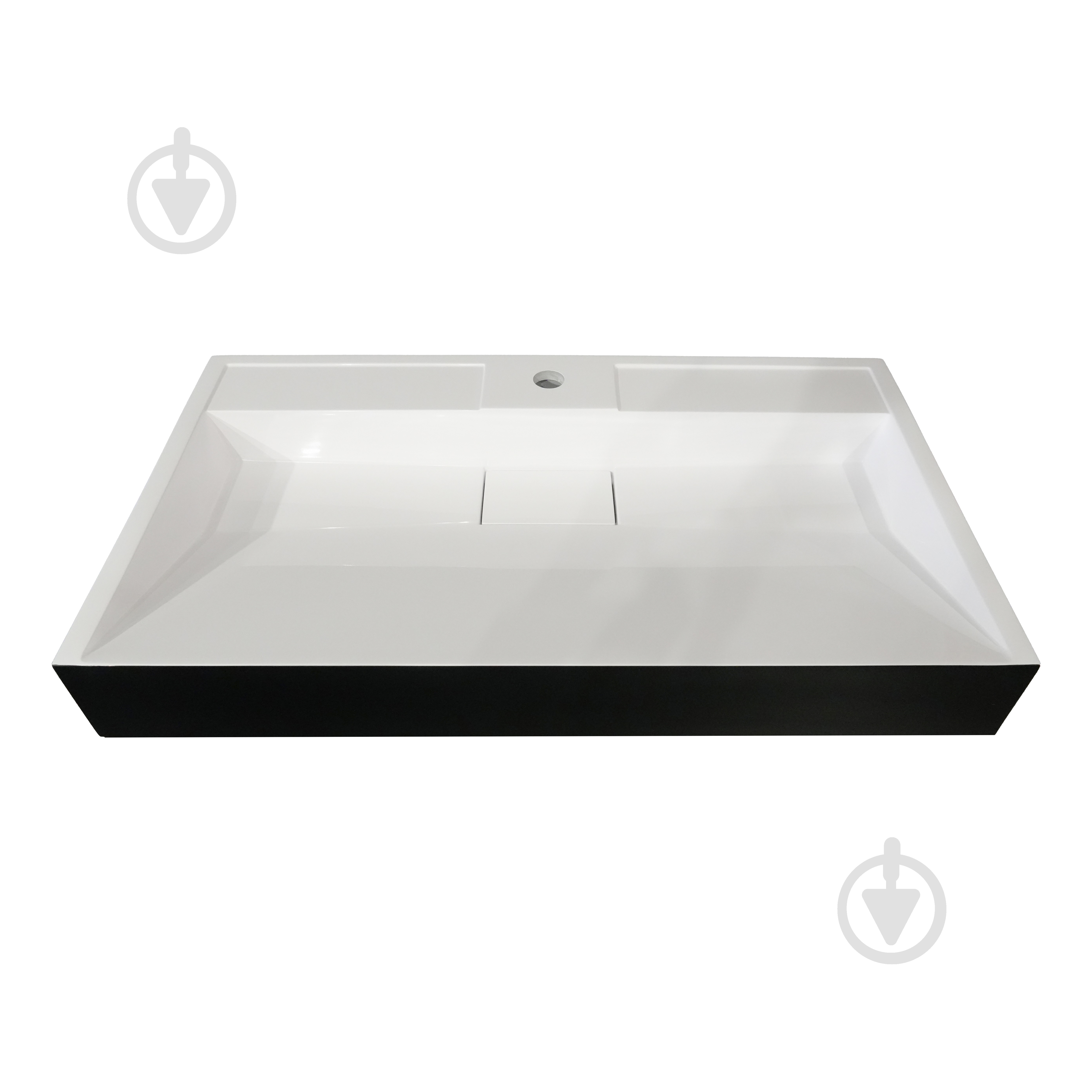 Умивальник Adamant VISION 70 700x450х125 Black/White - фото 1