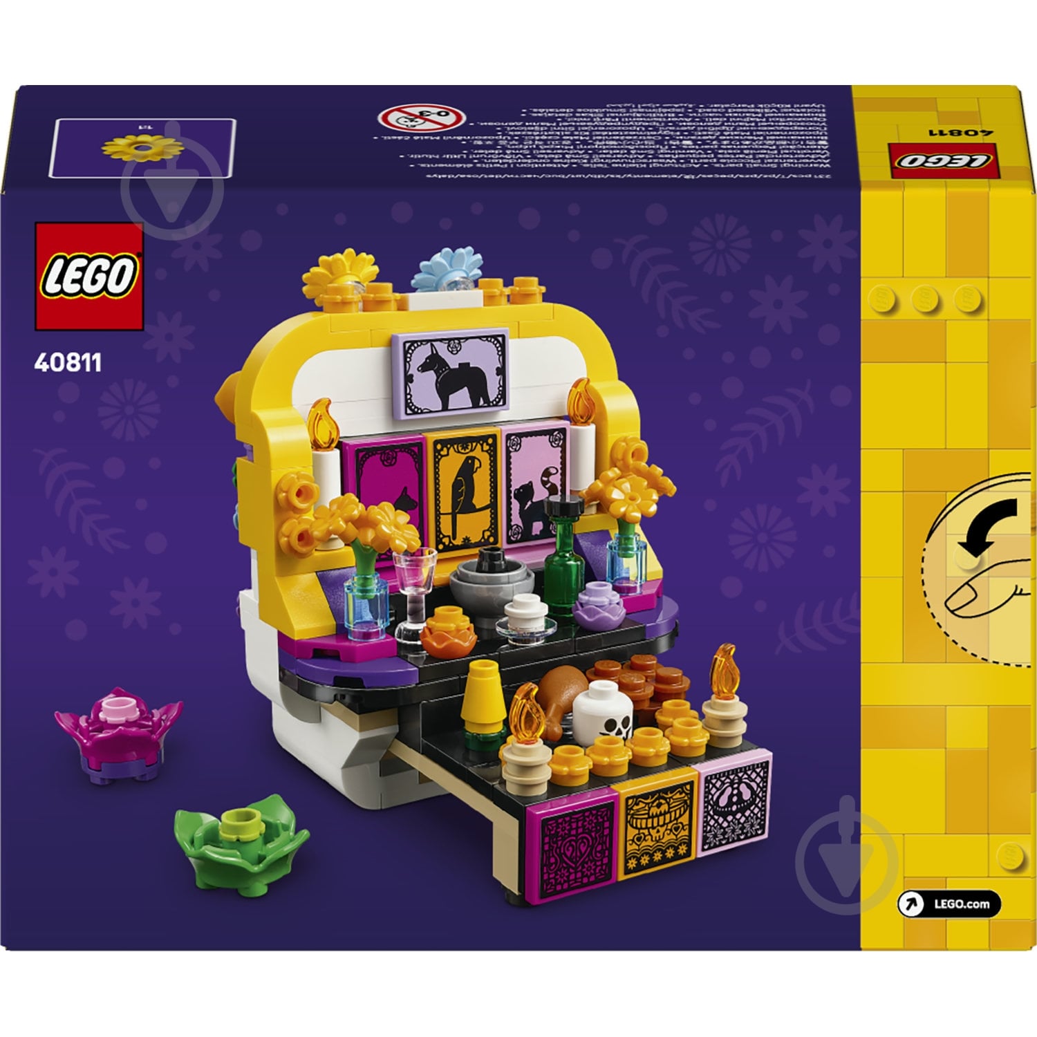 Конструктор LEGO Icons Алтарь мертвых 40811 - фото 2 Конструктор LEGO Icons Алтарь мертвых 40811 - фото 2