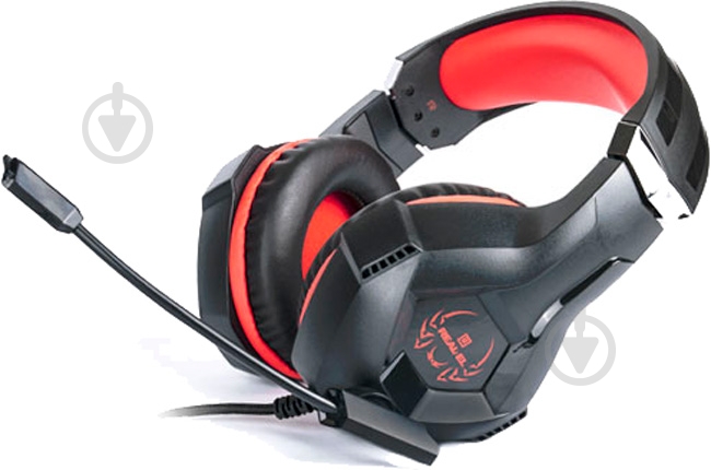 Навушники Real-el GDX-7575 black/red - фото 3 Навушники Real-el GDX-7575 black/red - фото 3