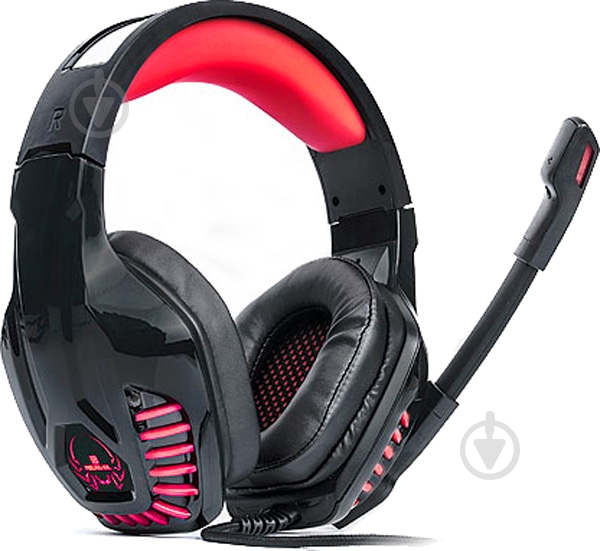 Наушники Real-el GDX-7650 black/red - фото 3