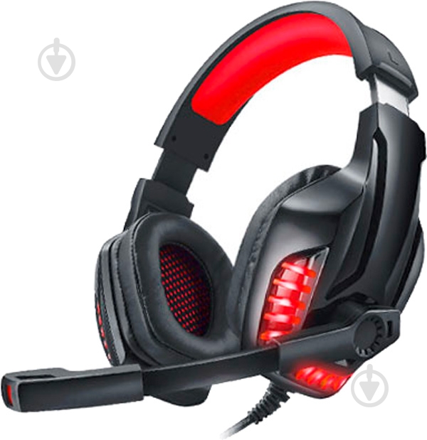 Наушники Real-el GDX-7650 black/red - фото 1