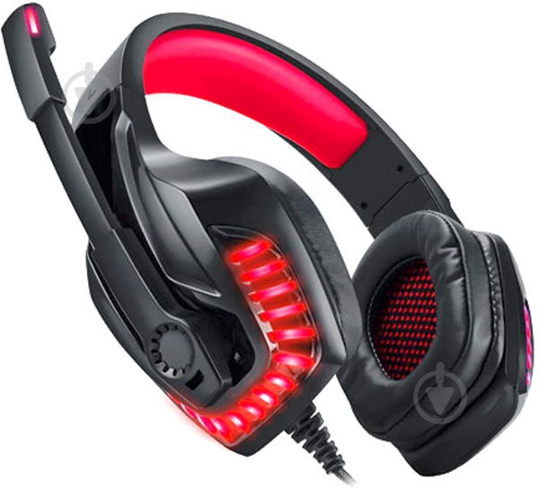 Наушники Real-el GDX-7650 black/red - фото 4