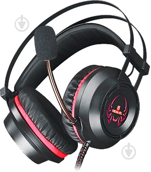 Наушники Real-el GDX-7450 black - фото 9