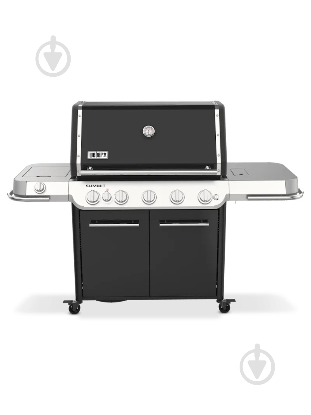 Гриль газовий Weber Summit E, чорний - фото 1