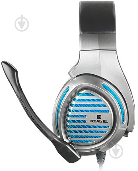Наушники Real-el GDX-7670 grey - фото 5 Наушники Real-el GDX-7670 grey - фото 5