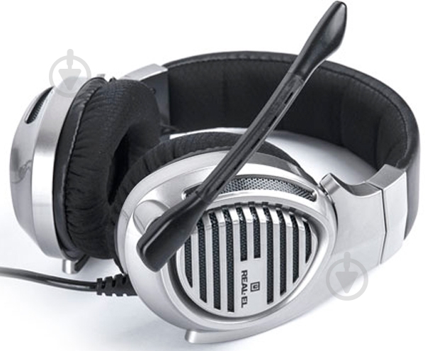 Наушники Real-el GDX-7670 grey - фото 4 Наушники Real-el GDX-7670 grey - фото 4