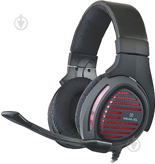 Наушники Real-el GDX-7880 black - фото 2 Наушники Real-el GDX-7880 black - фото 2