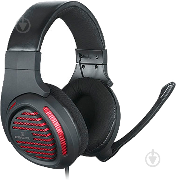 Наушники Real-el GDX-7880 black - фото 1 Наушники Real-el GDX-7880 black - фото 1