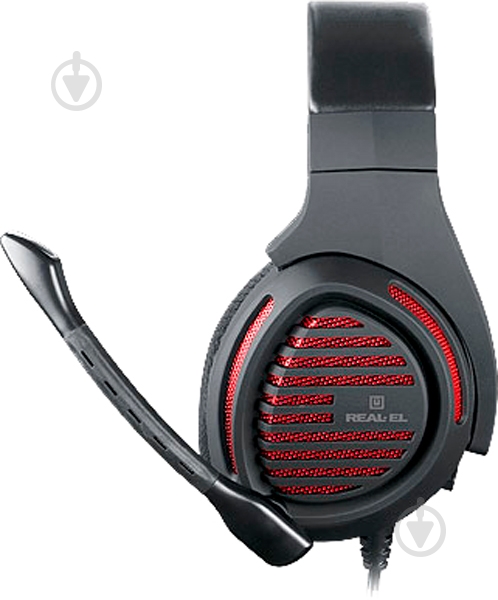 Наушники Real-el GDX-7880 black - фото 7 Наушники Real-el GDX-7880 black - фото 7