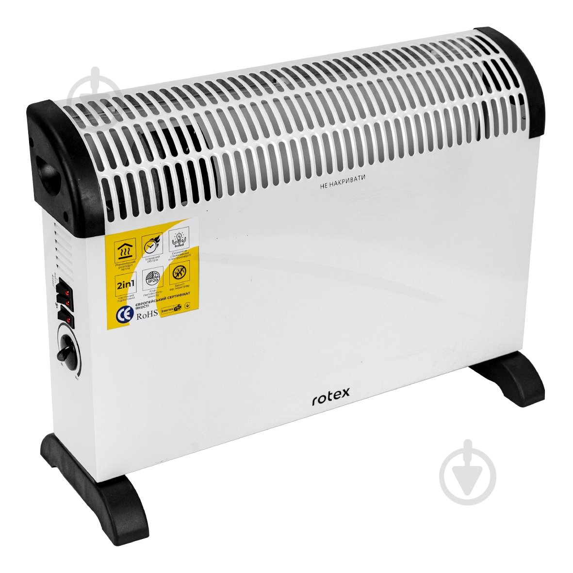 Конвектор електричний Rotex RCX200-H - фото 2