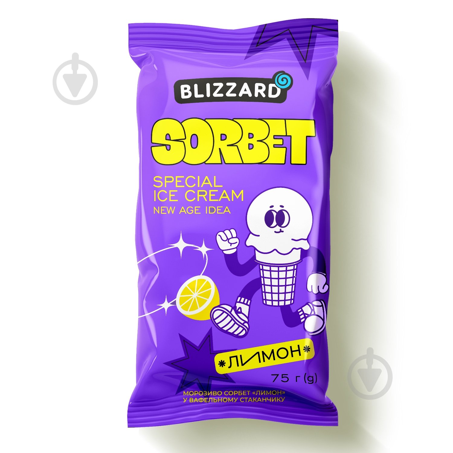 Морозиво Blizzard Лимон - фото 1 Морозиво Blizzard Лимон - фото 1