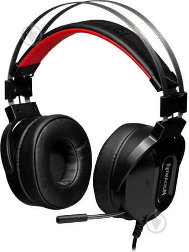Наушники Redragon Ladon black/red - фото 2