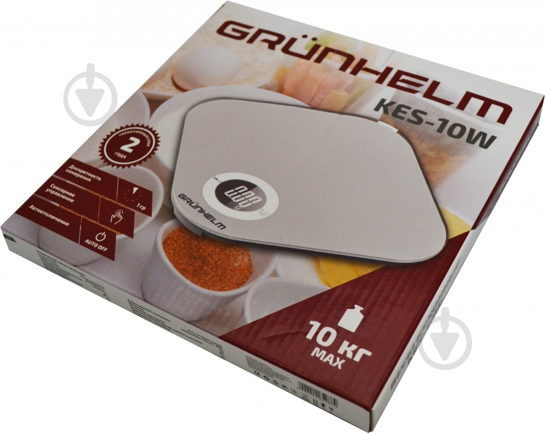 Весы кухонные Grunhelm KES-10W - фото 5