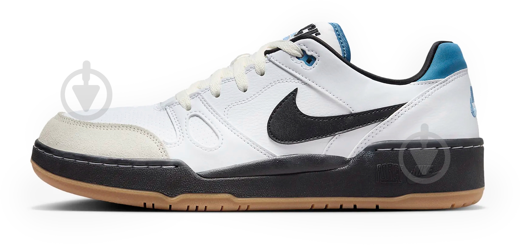 Кроссовки мужские демисезонные Nike FULL FORCE LOW HJ7262-100 р.43 белые - фото 1