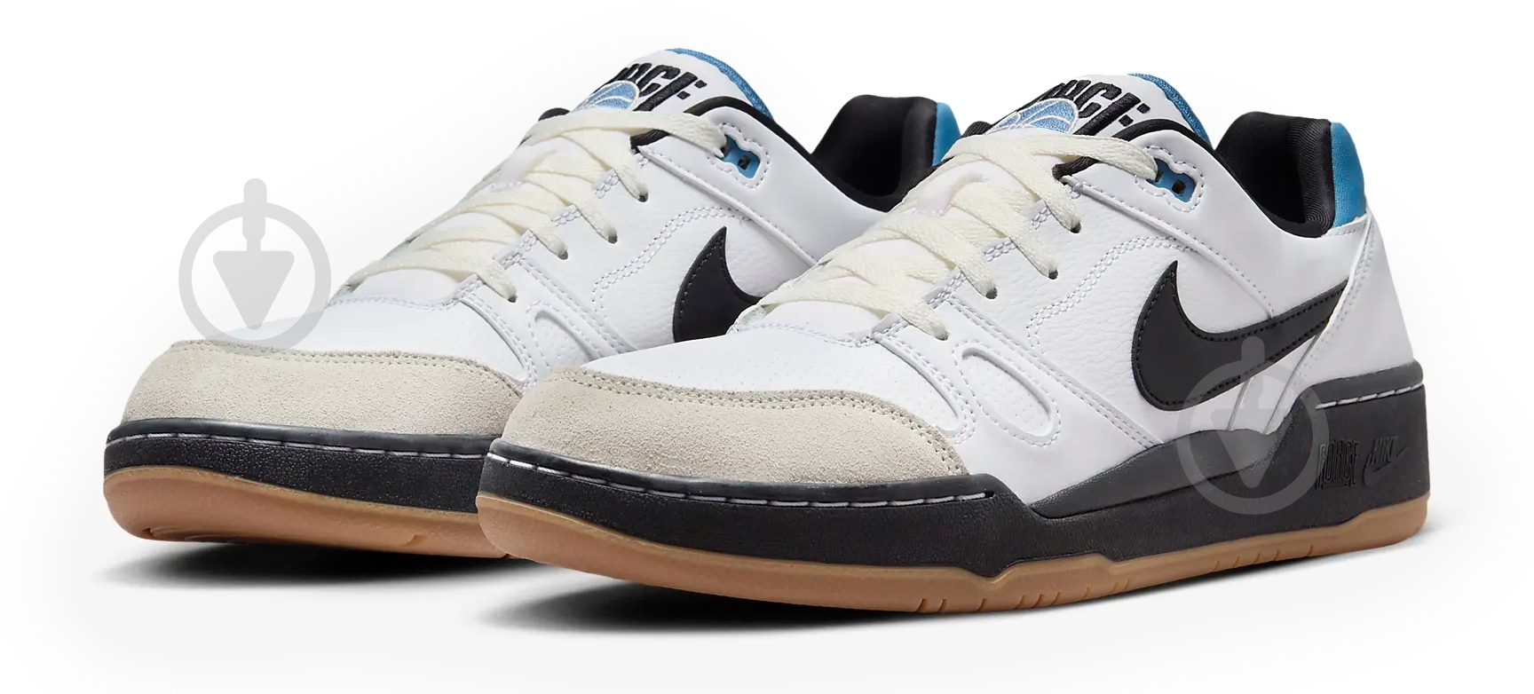 Кроссовки мужские демисезонные Nike FULL FORCE LOW HJ7262-100 р.43 белые - фото 3