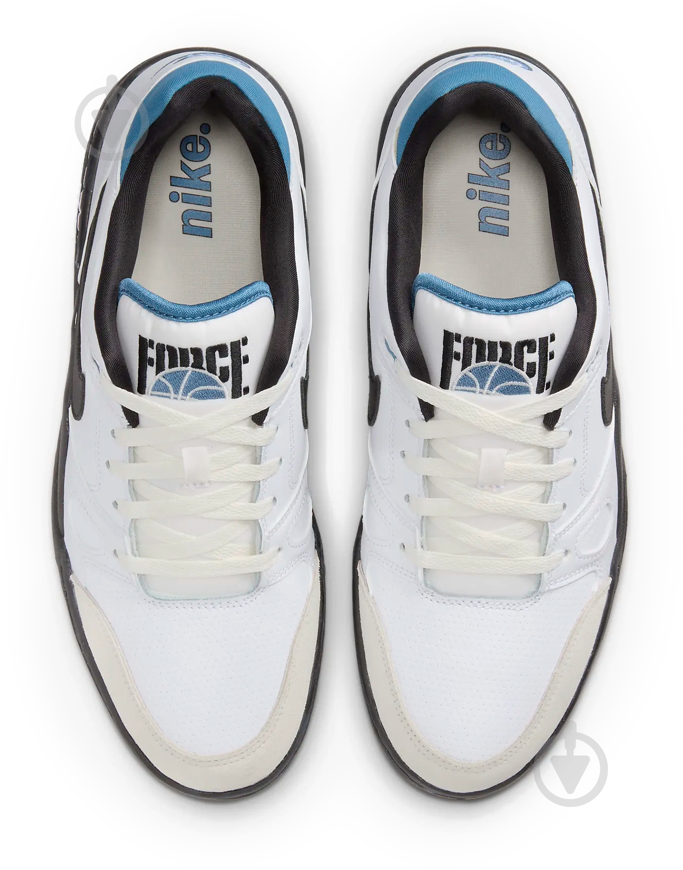 Кроссовки мужские демисезонные Nike FULL FORCE LOW HJ7262-100 р.43 белые - фото 5