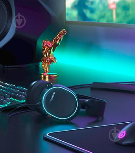Навушники SteelSeries Arctis 5 black 2019 Edition - фото 6
