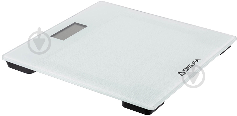 Весы напольные Delfa DBS-7218 Shine white - фото 2