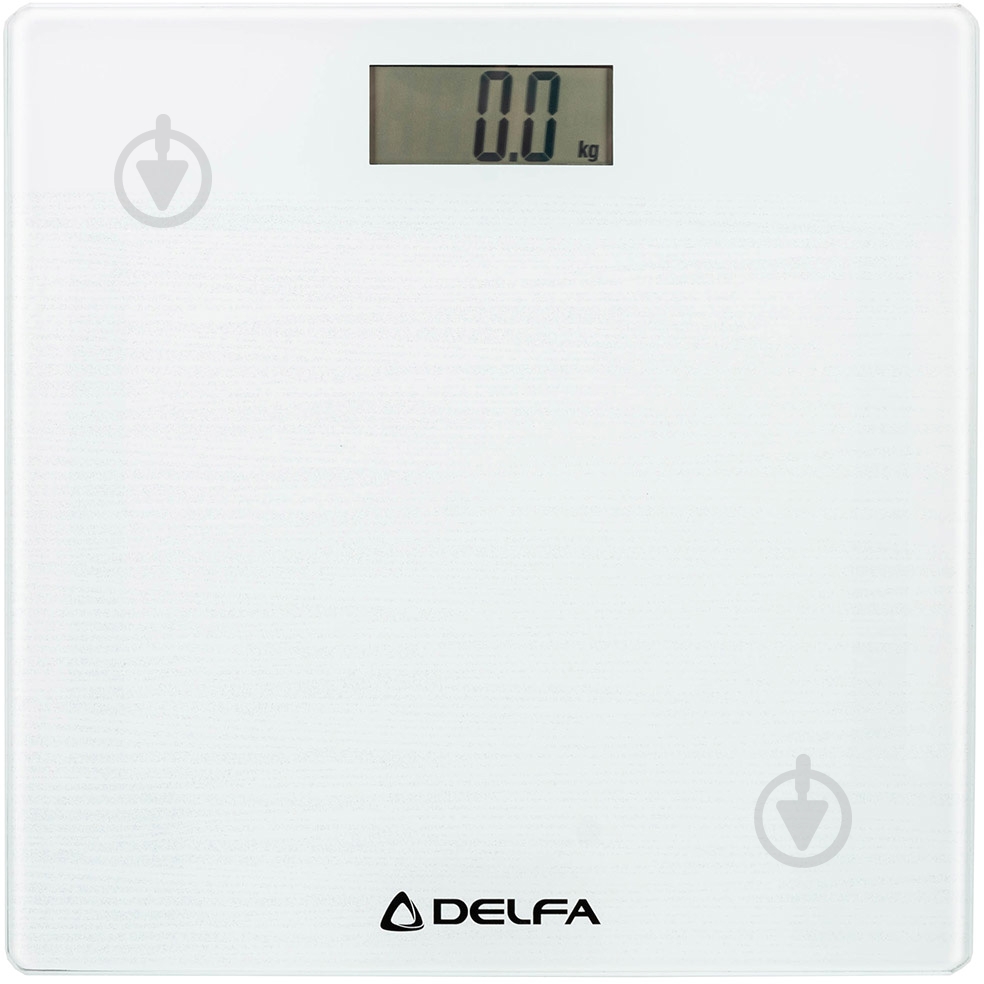 Весы напольные Delfa DBS-7218 Shine white - фото 1