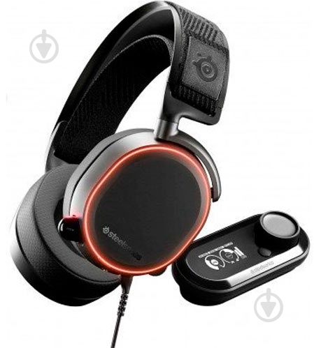 Наушники SteelSeries Arctis Pro + GameDAC black - фото 2 Наушники SteelSeries Arctis Pro + GameDAC black - фото 2