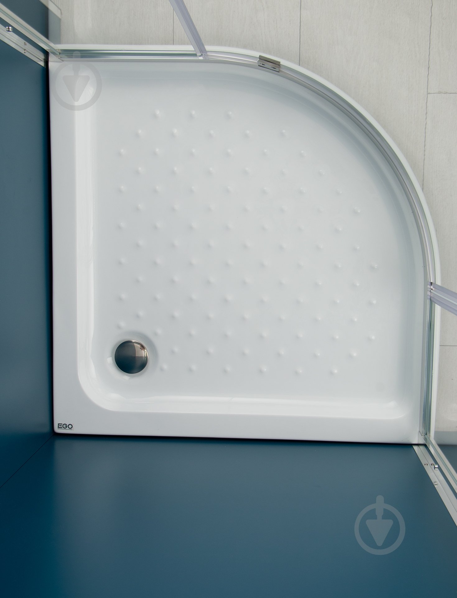 Душевая кабина EGO Quadrant Pivot LEX K-P14 900x900x2035 профиль хром,стекло прозрачное - фото 4 Душевая кабина EGO Quadrant Pivot LEX K-P14 900x900x2035 профиль хром,стекло прозрачное - фото 4