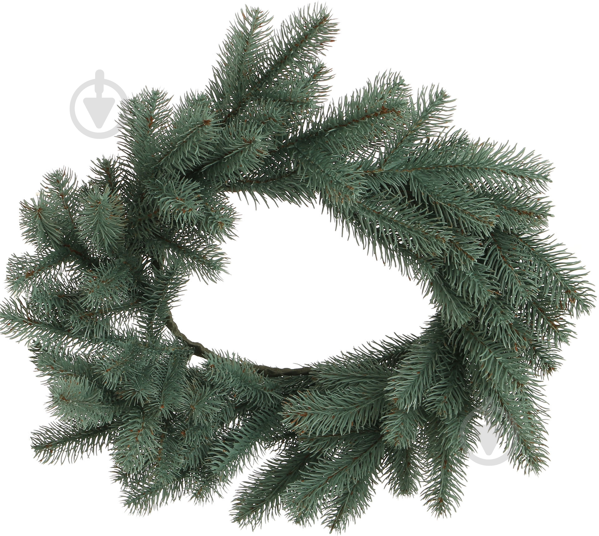 Вінок новорічний Альпійский блакитний d500 мм - фото 2 Вінок новорічний Альпійский блакитний d500 мм - фото 2